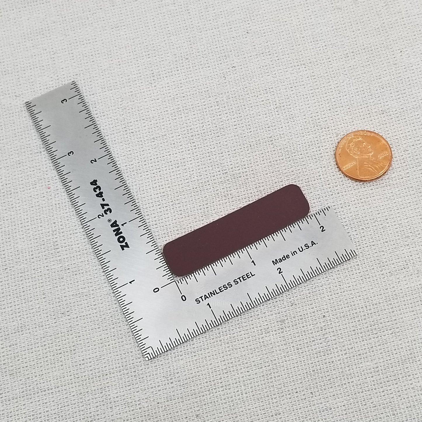 Rounded Rectangle Match Strikers 0.50" x 2.00"