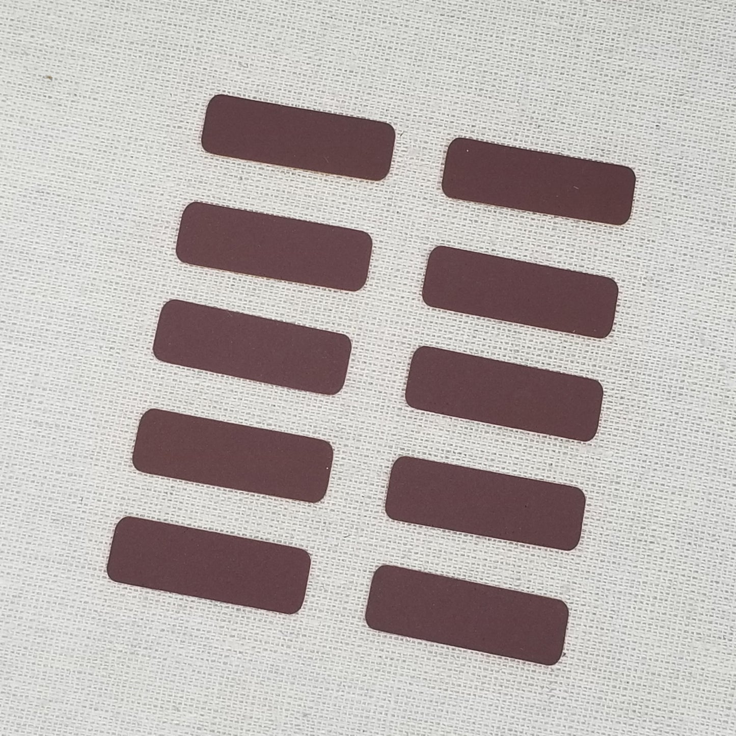 Rounded Rectangle Match Strikers 0.50" x 1.50"