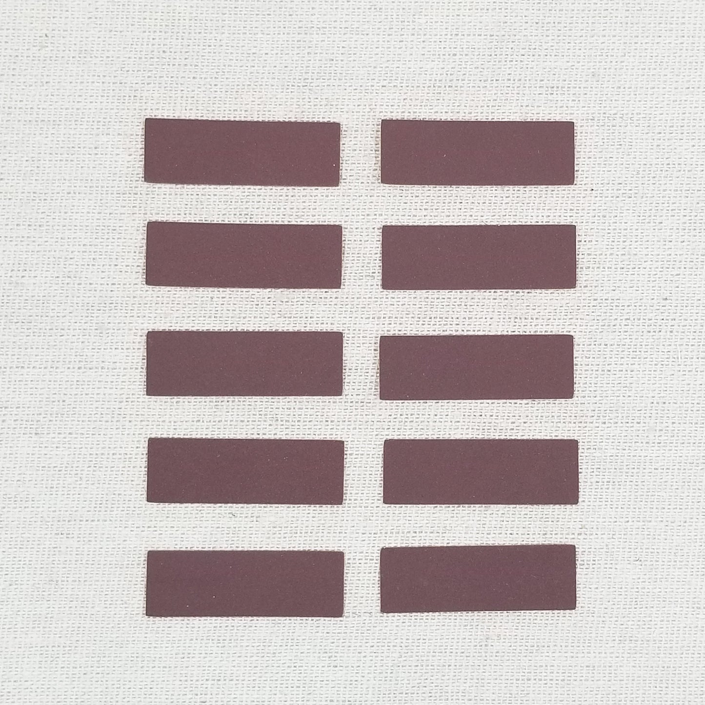 Rectangle Match Strikers 0.50" x 1.50"